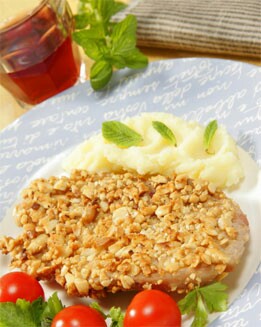 FILETES CON REBOZADO DE FRUTOS SECOS