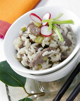 PILAF ESPECIADO CON CORDERO