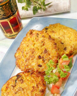 HAMBURGESAS DE ARROZ