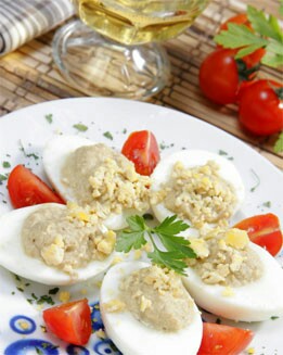DELICIAS DE BERENJENA Y HUEVO