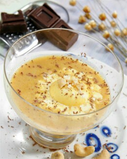 BATIDO DE  VAINILLA Y TOFFEE