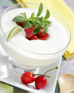 MOUSSE DE QUESO Y LIMA