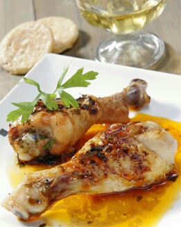 MUSLOS DE POLLO CARAMELIZADOS
