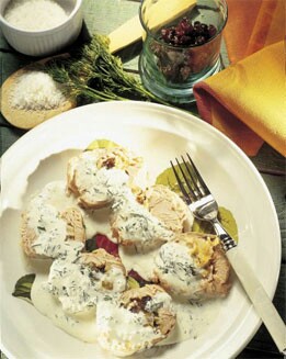 ROLLO DE SALMÓN EN SALSA DE COCO