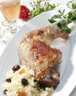 PATORRAS DE PAVO CON CUSCÚS