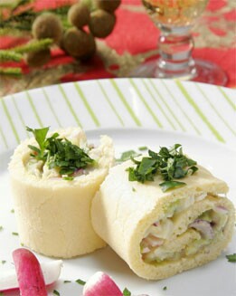 BRAZO GITANO CON ENSALADA DE CANGREJO
