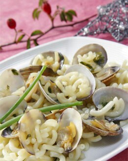 PASTA CON ALMEJAS