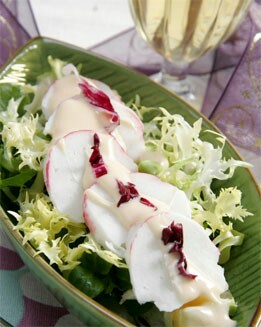 ENSALADA VARIADA CON LANGOSTA