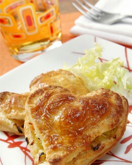 HOJALDRE DE SAN VALENTIN