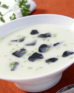 CREMA DE ESPÁRRAGOS CON TRUFA