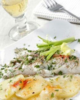 RODABALLO  AL HORNO