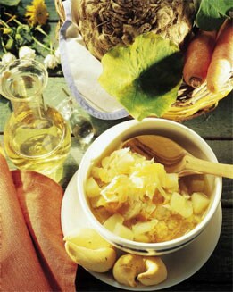 SOPA DE ZANAHORIA Y COL