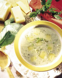 CREMA DE ACEDERAS Y EMMENTAL