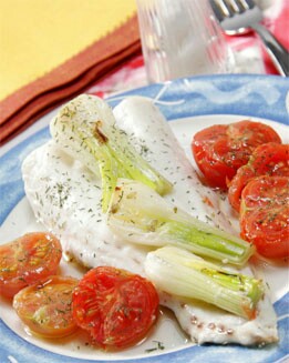 PESCADO  CON VERDURAS