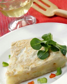 TORTILLA DE PATATAS AL VAPOR