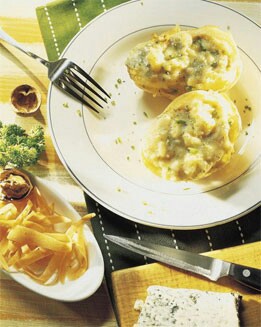 PATATAS RELLENAS DE ZANAHORIAS Y NUECES