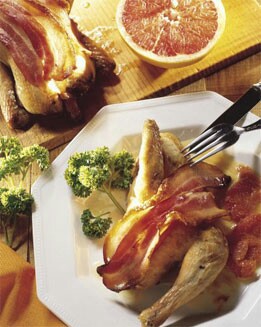 COQUELETS CON SALSA DE POMELO