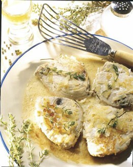 LOMO DE ATÚN A LA CREMA