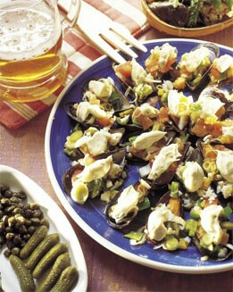 MEJILLONES EN VINAGRETA PICANTE