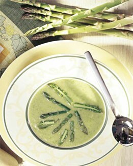 CREMA DE JUDÍAS AL PESTO