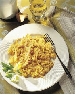 REVUELTO DE PATATAS CON BACALAO