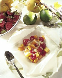 FRUTAS EN PAPILLOTE