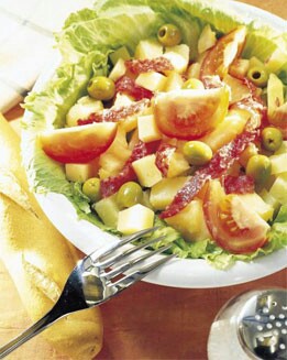 ENSALADA DE PATATAS CON SALAMI