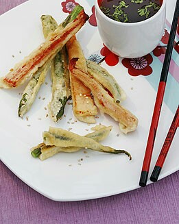 VERDURAS EN TEMPURA