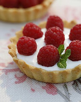 TARTALETAS DE FRAMBUESAS