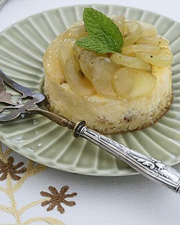 PASTELITO DE UVAS Y REQUESÓN
