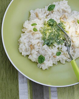 RISOTTO CON PESTO
