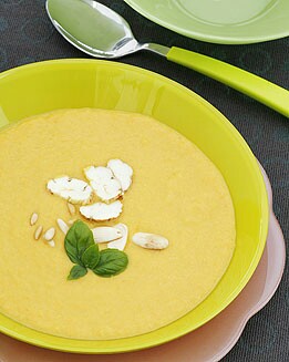 CREMA DE BONIATO CON FRUTOS SECOS