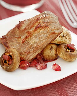 PRESA IBÉRICA CON SALSA DE GRANADA