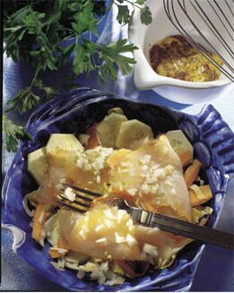 ENSALADA DE BACALAO AHUMADO