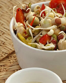 ENSALADA DE GERMINADOS