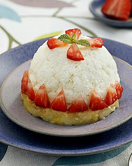 BAVAROIS DE COCO Y PIÑA