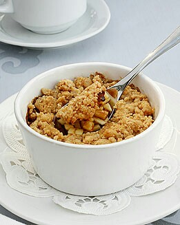CRUMBLE DE MANZANA