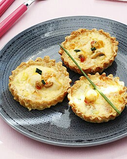 QUICHE DE ZAMBURIÑAS