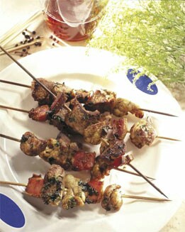 BROCHETAS DE CORDERO