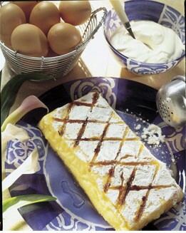 TARTA CAPUCHINA CON NATA