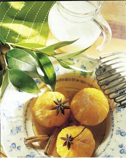 MANDARINAS AL VINO