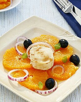 ENSALADA DE NARANJA CON CEBOLLA MORADA