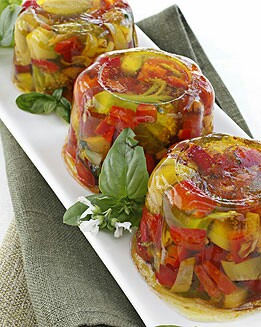 ASPIC DE VERDURAS AL CURRY
