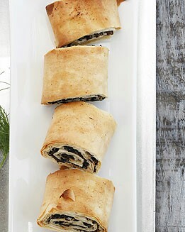 STRUDEL DE SETAS