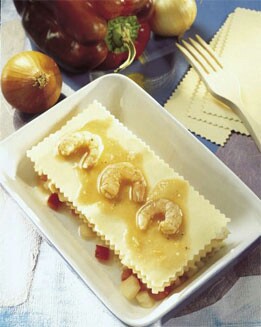 PASTA CON CEBICHE DE PESCADO