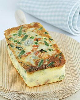 PASTEL DE HORTALIZAS CON HUEVO