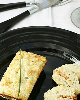 PASTEL DE ARROZ Y SALMÓN