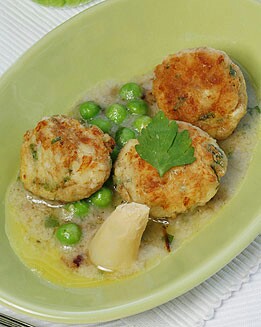 ALBÓNDIGAS DE PESCADO Y GAMBAS
