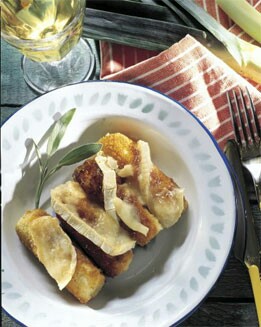 PUERROS REBOZADOS CON QUESO