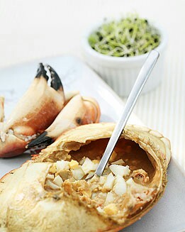 BUEY DE MAR CON ENSALADA